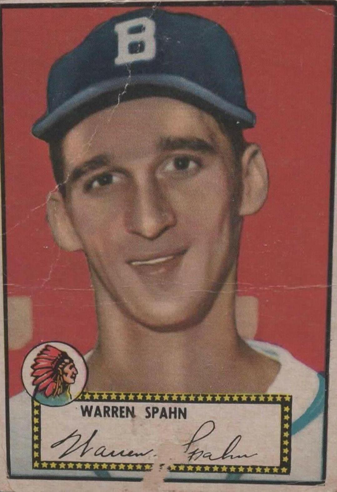 Warren Spahn [Black Back] #33