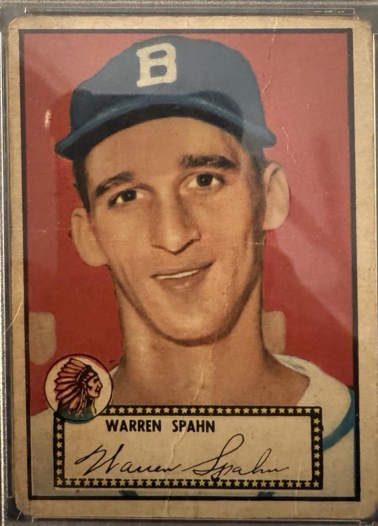 Warren Spahn [Red Back] #33