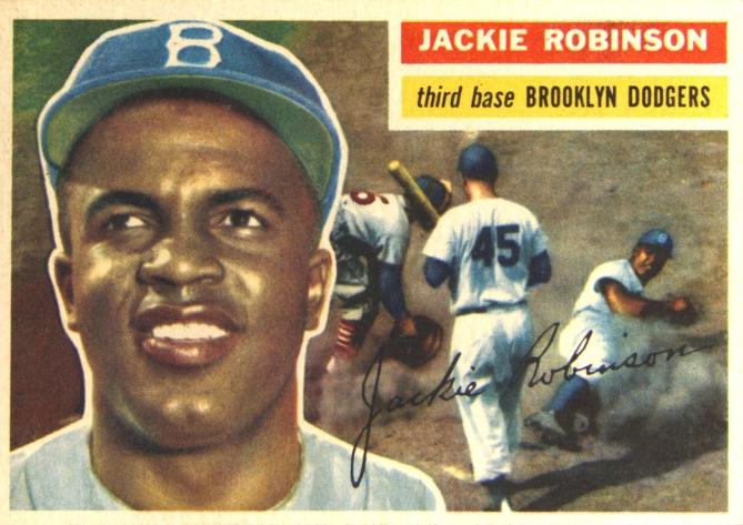 Jackie Robinson [White Back] #30
