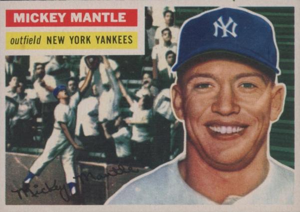 Mickey Mantle [Gray Back] #135