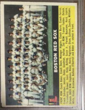 Red Sox Team [White Back] #111