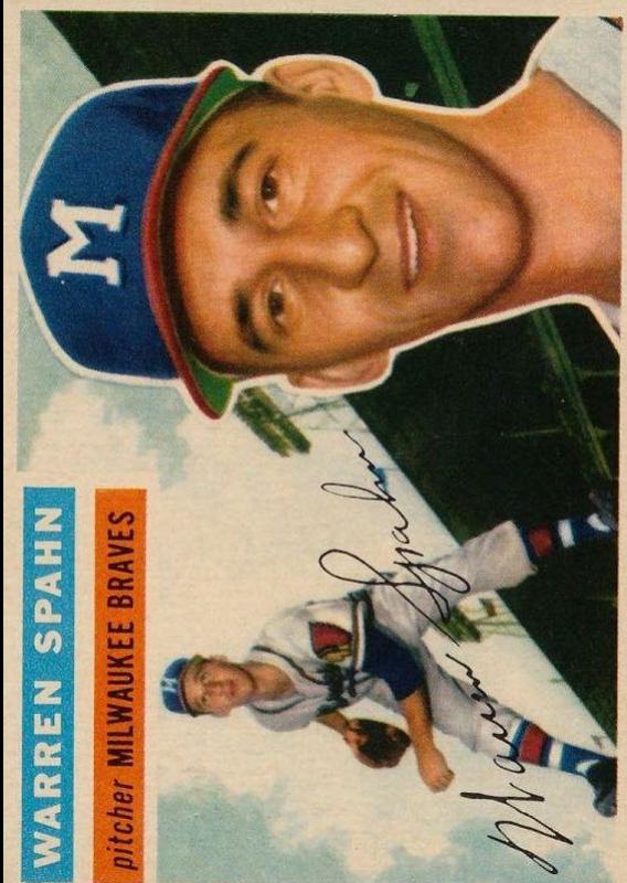 Warren Spahn [White Back] #10