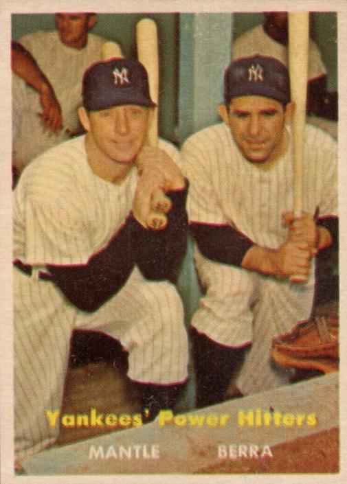 Berra, Mantle [Yankees Power Hitters] #407