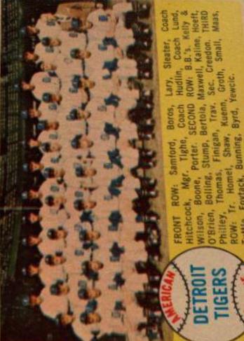 Detroit Tigers [Numerical] #397