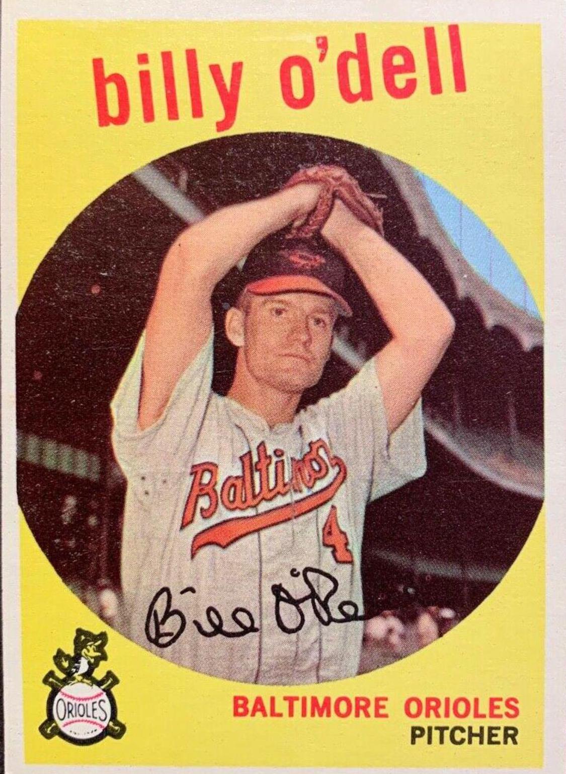 Billy O'Dell [White Back] #250