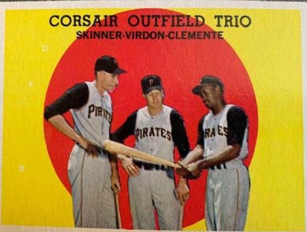 Bob Skinner / Bill Virdon / Roberto Clemente #543