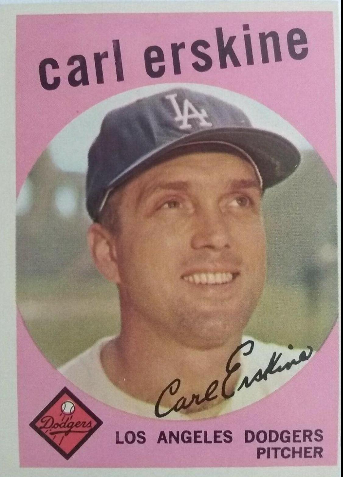 Carl Erskine [Gray Back] #217