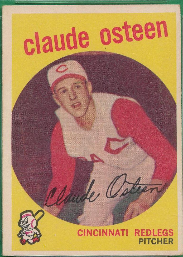 Claude Osteen [White Back] #224