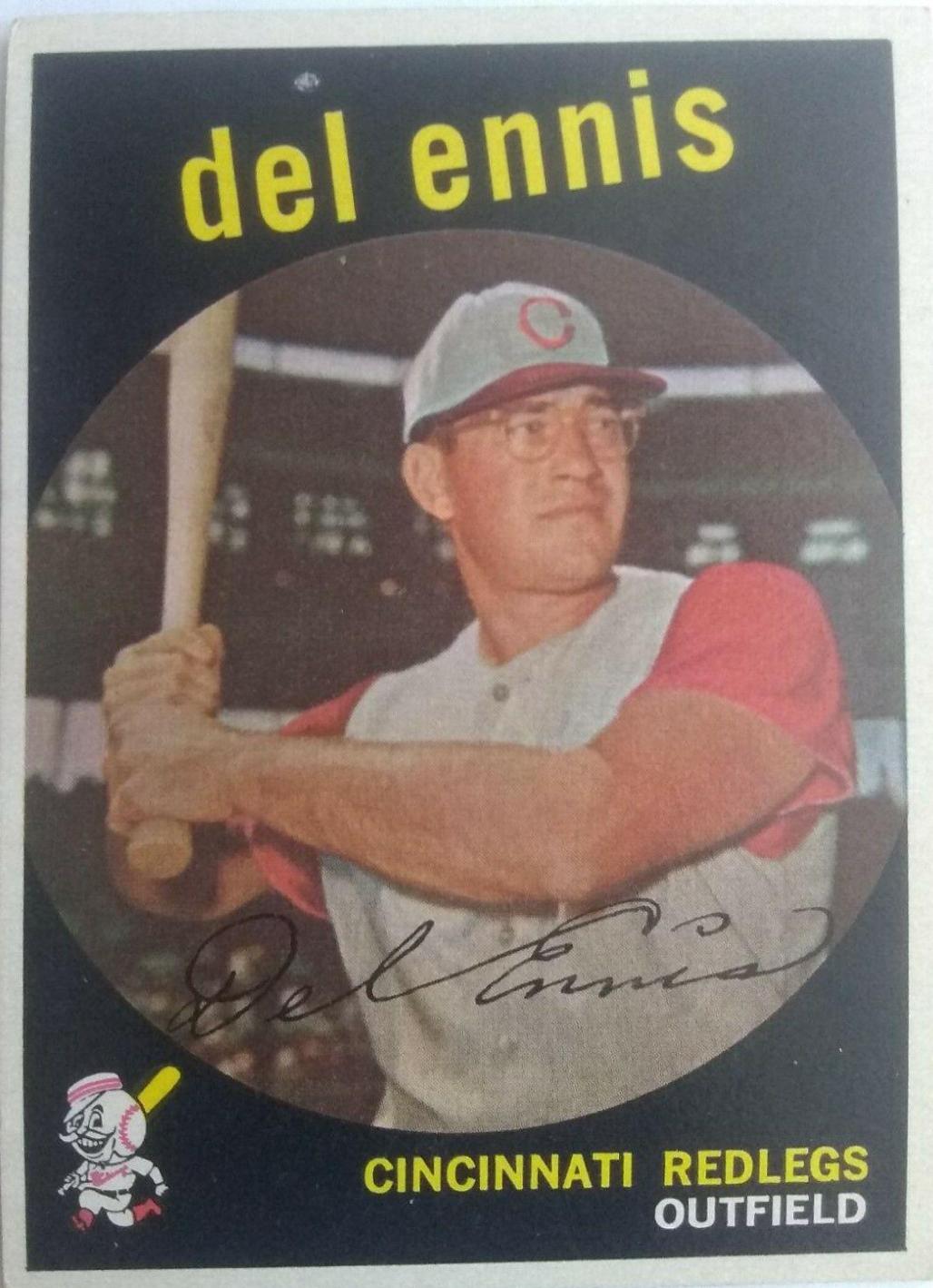Del Ennis [Gray Back] #255