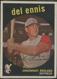 Del Ennis [White Back] #255