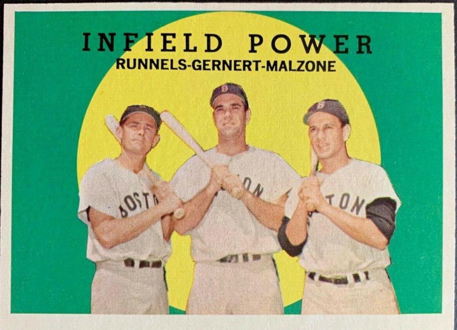 Pete Runnells / Dick Gernert / Frank Malzone #519