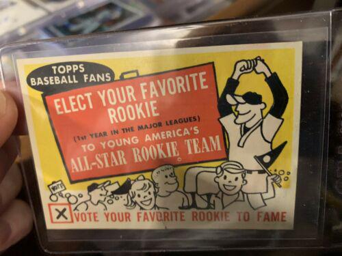 Elect Your Favorite Rookie Insert