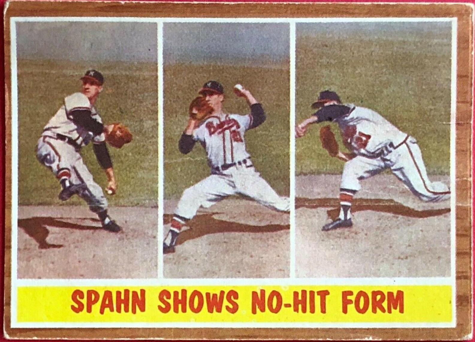 Spahn Shows No Hit Form #312