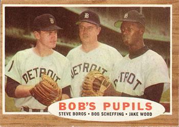 Steve Boros / Bob Scheffing / Jake Wood #72