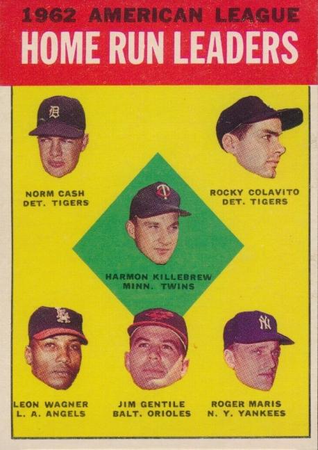 1962 American League Home Run Leaders #4