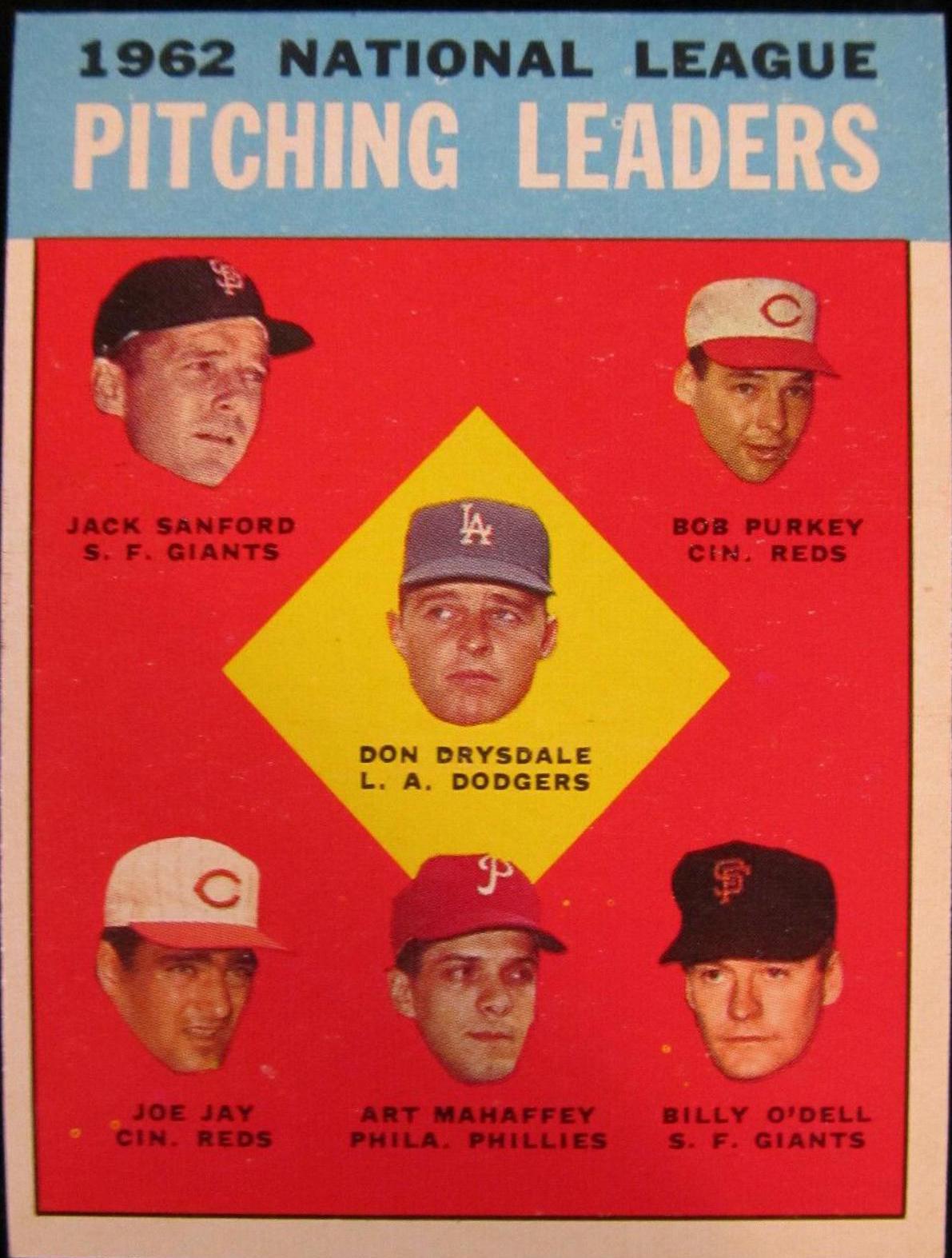 1962 National League Pitching Leaders #7