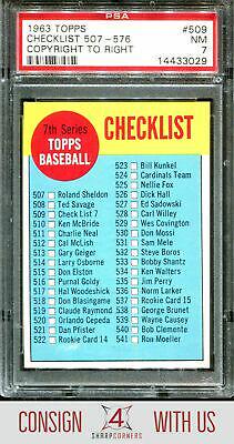 Checklist 507-576 [Copyright to Right] #509
