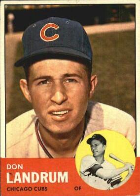 Don Landrum [Photo Actually Ron Santo] #113