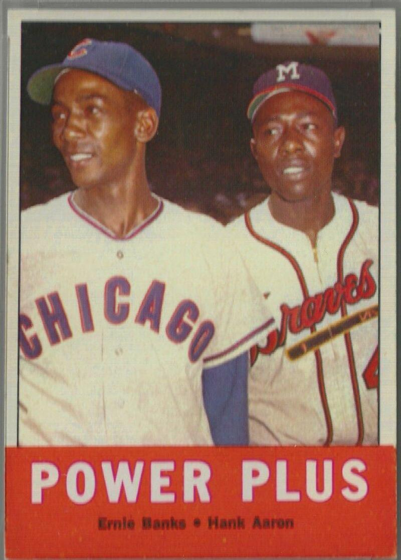 Hank Aaron / Ernie Banks #242