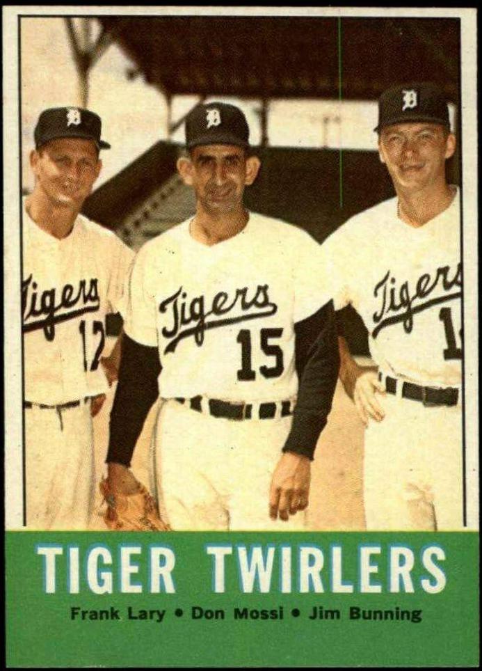 Jim Bunning / Frank Lary / Don Mossi #218