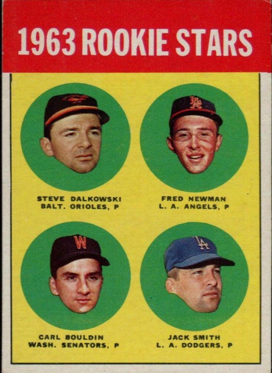 Steve Dalkowski / Fred Newman / Carl Bouldin / Jack Smith #496