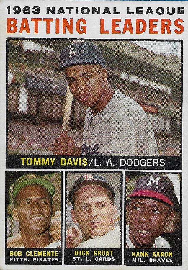 1963 National League Batting Leaders #7