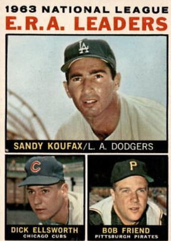 1963 National League E.R.A. Leaders #1