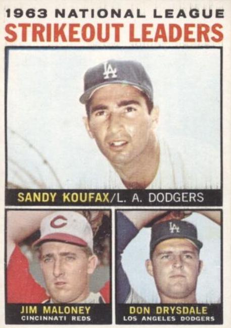 1963 National League Strikeout Leaders #5