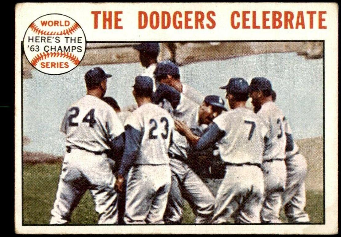 1963 World Series [The Dodgers Celebrate] #140