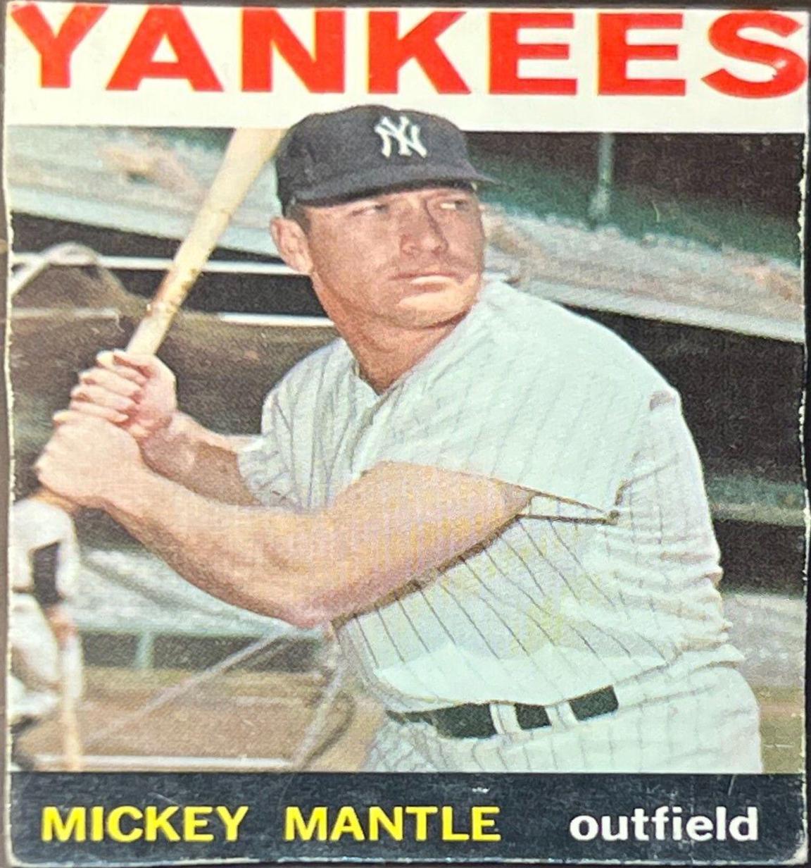 Mickey Mantle [Wrong Back] #50