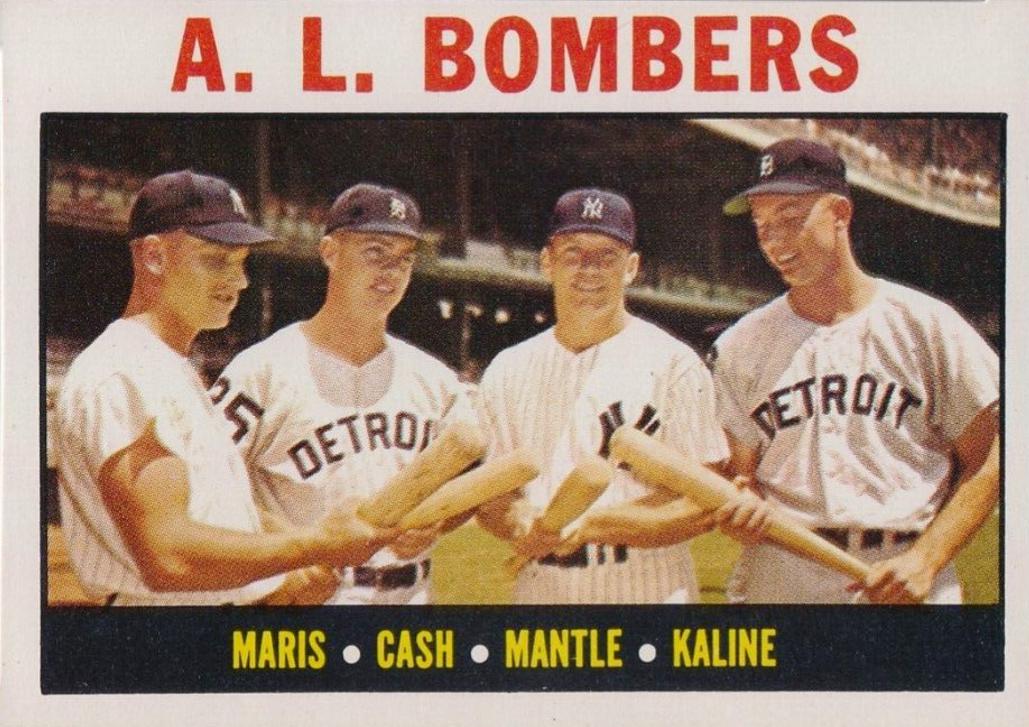 Roger Maris / Norm Cash / Mickey Mantle / Al Kaline #331