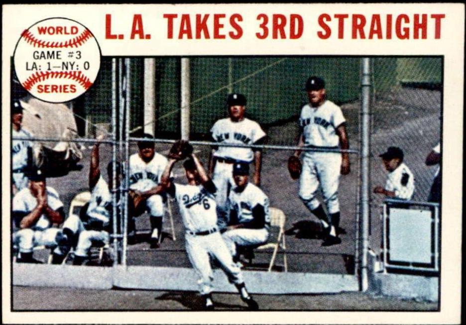 World Series Game 3 [LA Takes 3rd Straight] #138