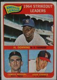 AL Strikeout Leaders: Downing #11
