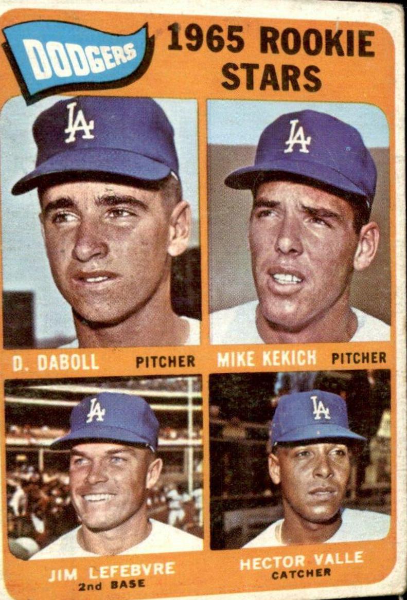 Dodgers 1965 Rookie Stars #561