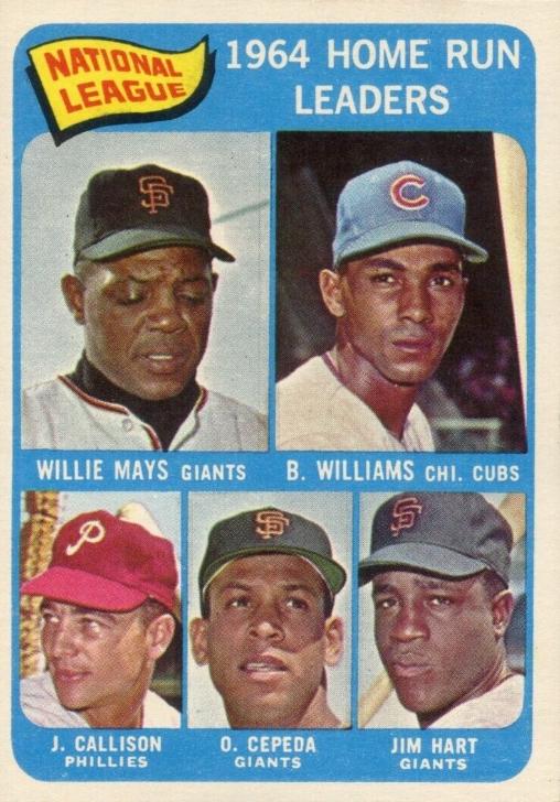 National League 1964 Home Run Leaders #4