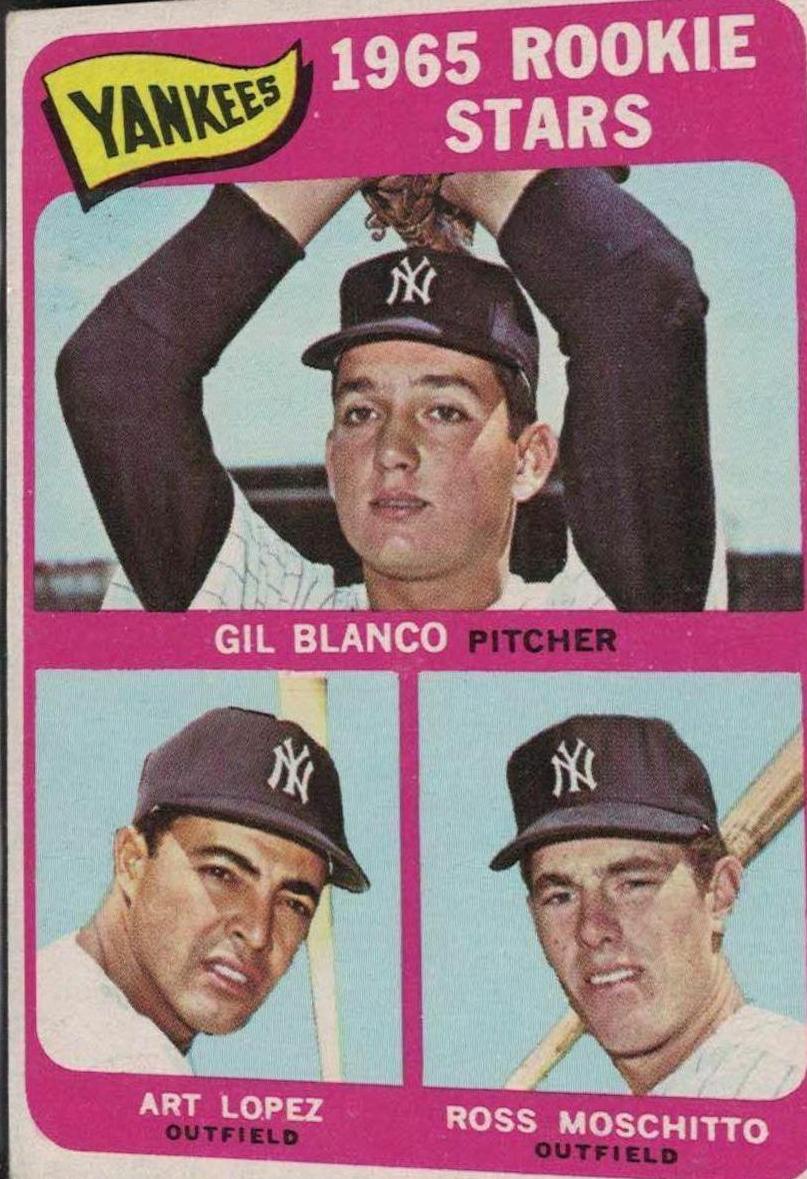 Yankees 1965 Rookie Stars #566
