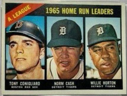 American League 1965 Home Run Leaders #218