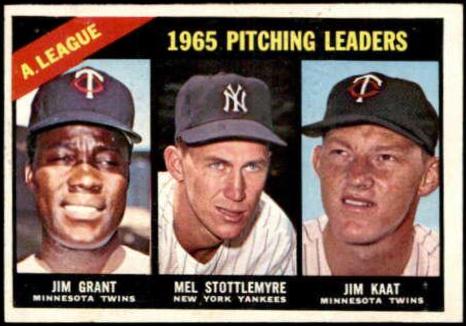 American League 1965 Pitching Leaders #224