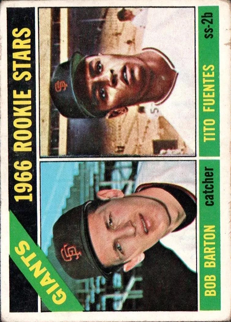 Giants 1966 Rookie Stars #511