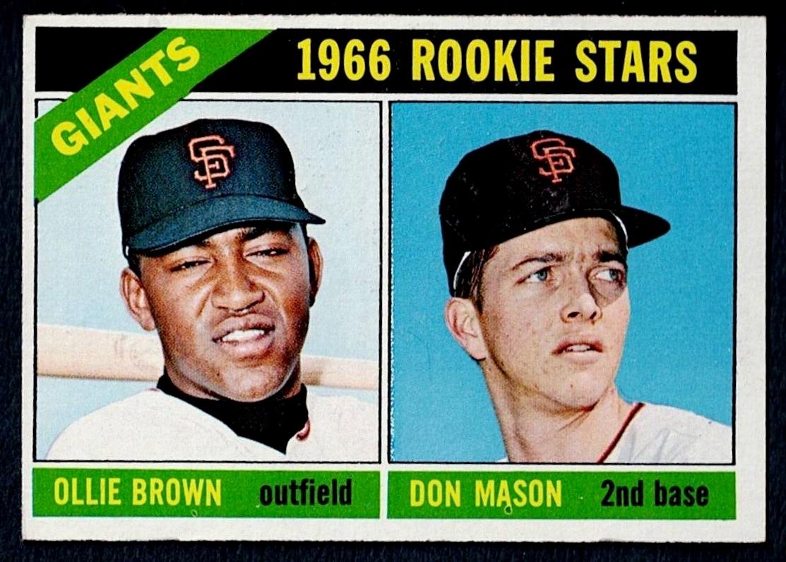Giants 1966 Rookie Stars #524