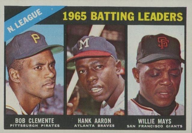 National League 1965 Batting Leaders #215