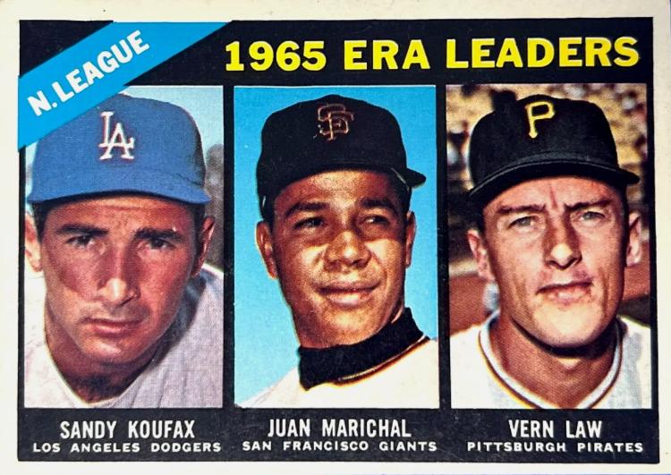 National League 1965 ERA Leaders #221