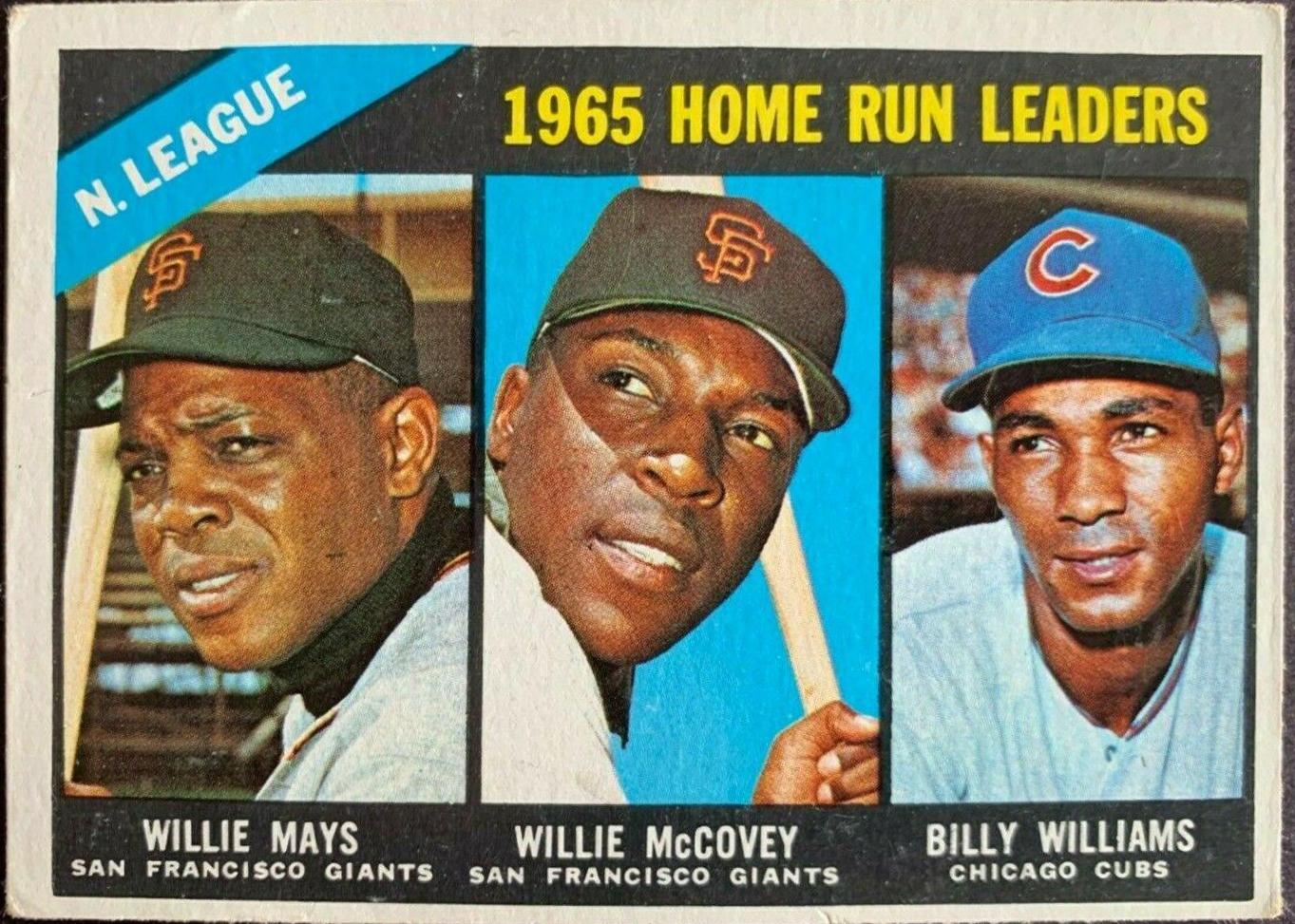 National League 1965 Home Run Leaders #217