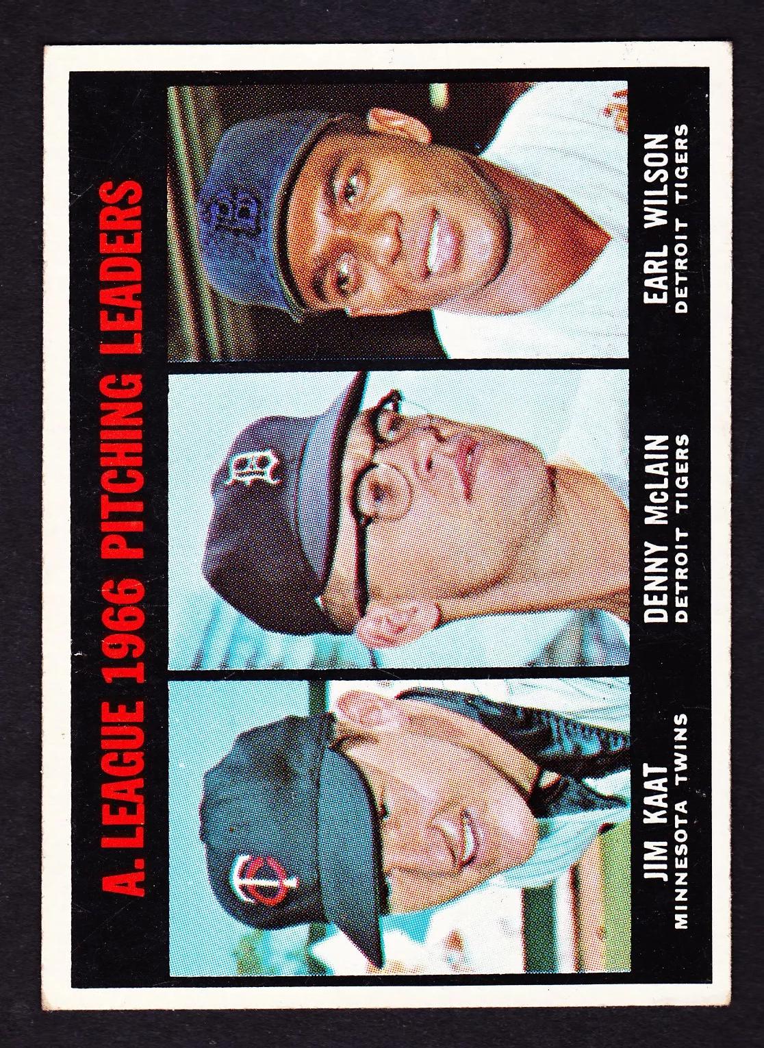 American League 1966 Pitching Leaders #235