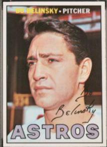 Bo Belinsky [Full 1966 S. D. Stats Line] #447
