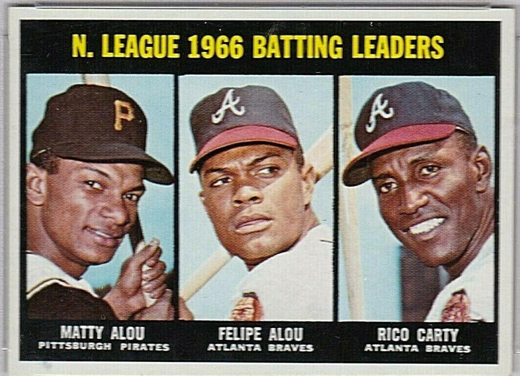 NL Batting Leaders: Alou, Carty #240