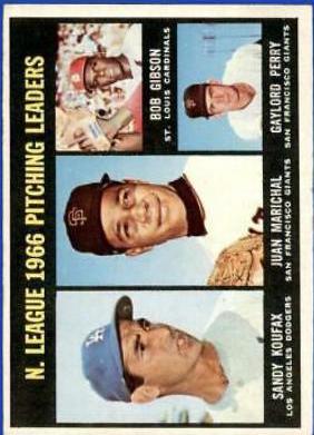 National League 1966 Pitching Leaders #236