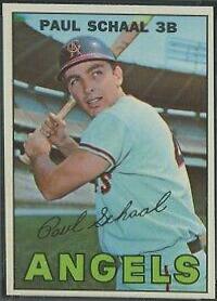 Paul Schaal [Bat Green Above Name] #58
