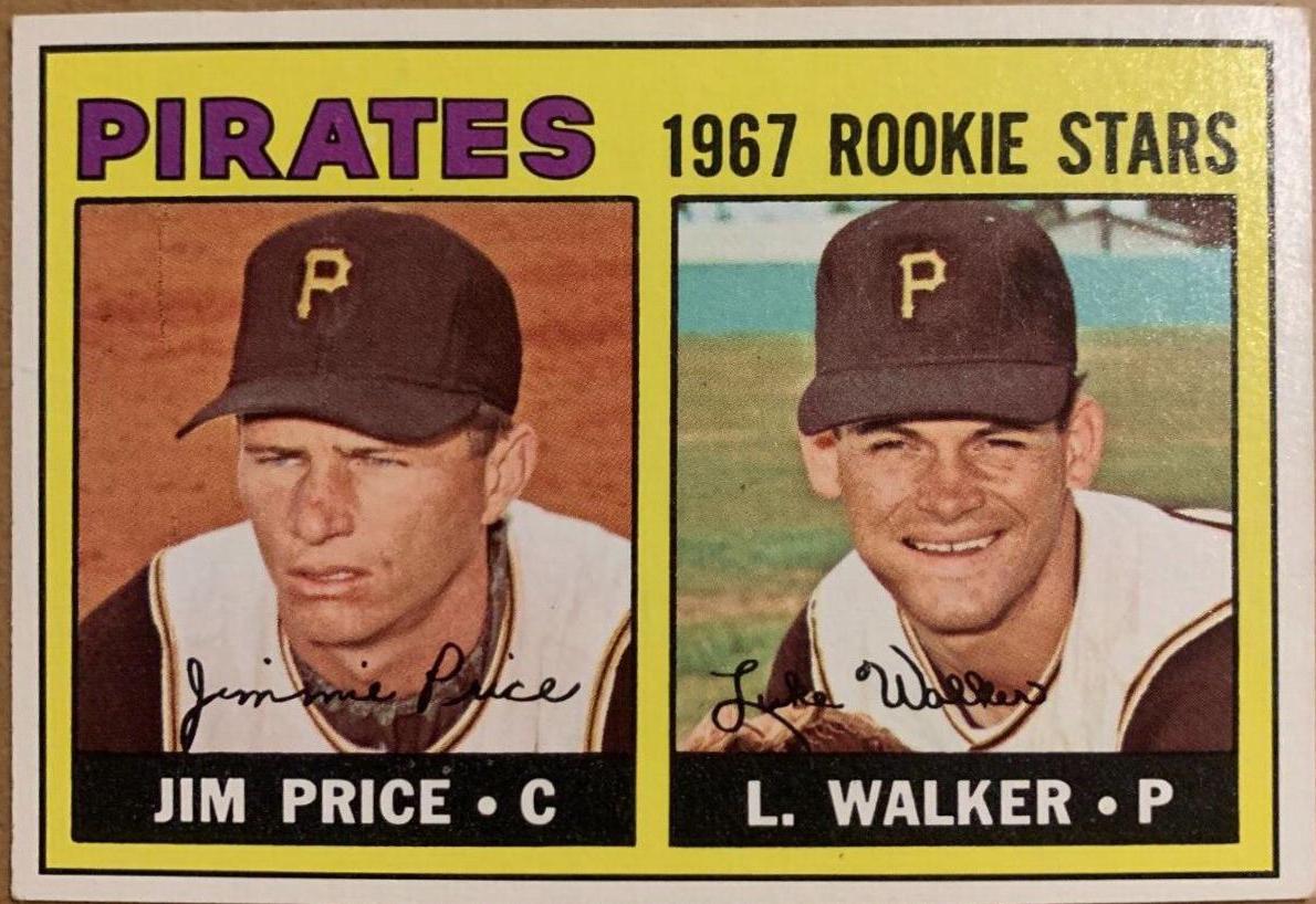 Pirates 1967 Rookie Stars #123
