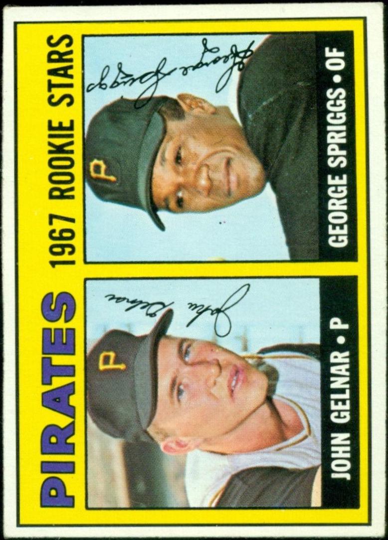 Pirates 1967 Rookie Stars #472